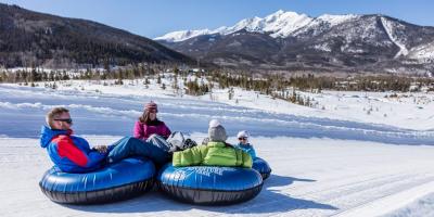 Snow Tubing in Estes Park