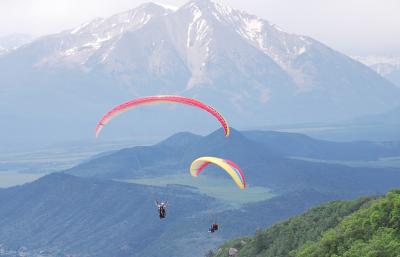 Paragliding in Breckenridge