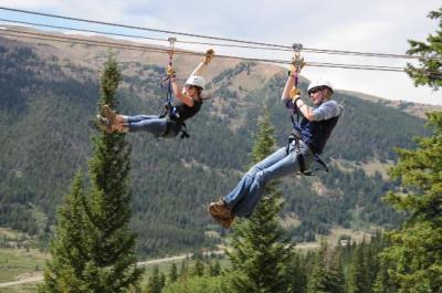 Zip Lining in Frisco